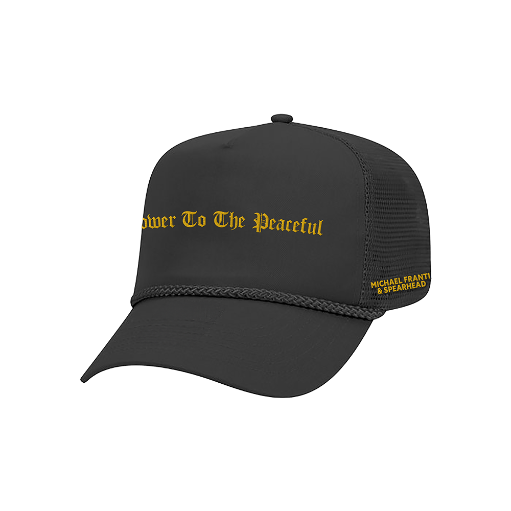 Power To The Peaceful Trucker Hat