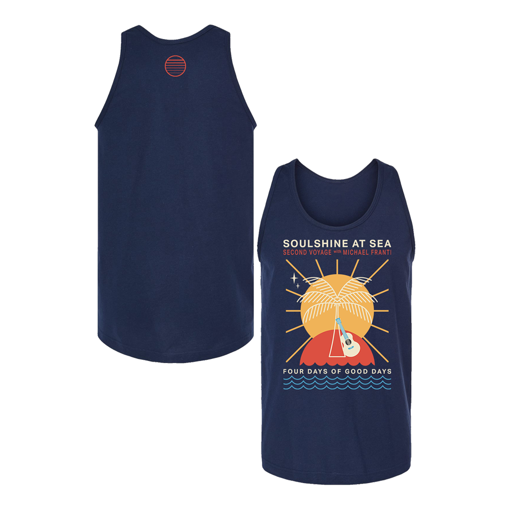 Michael Franti - Soulshine at Sea Unisex Tank.