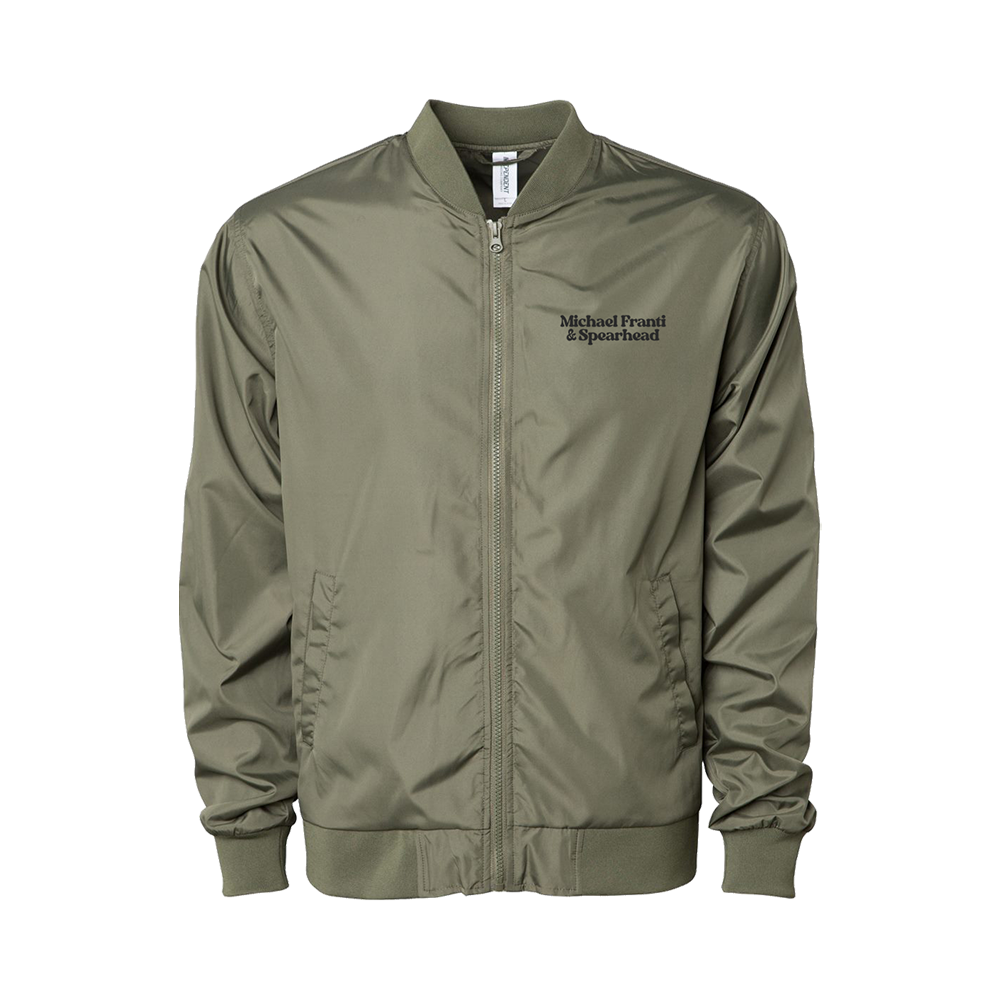 Official Michael Franti Merchandise - Big Big Love Army Bomber