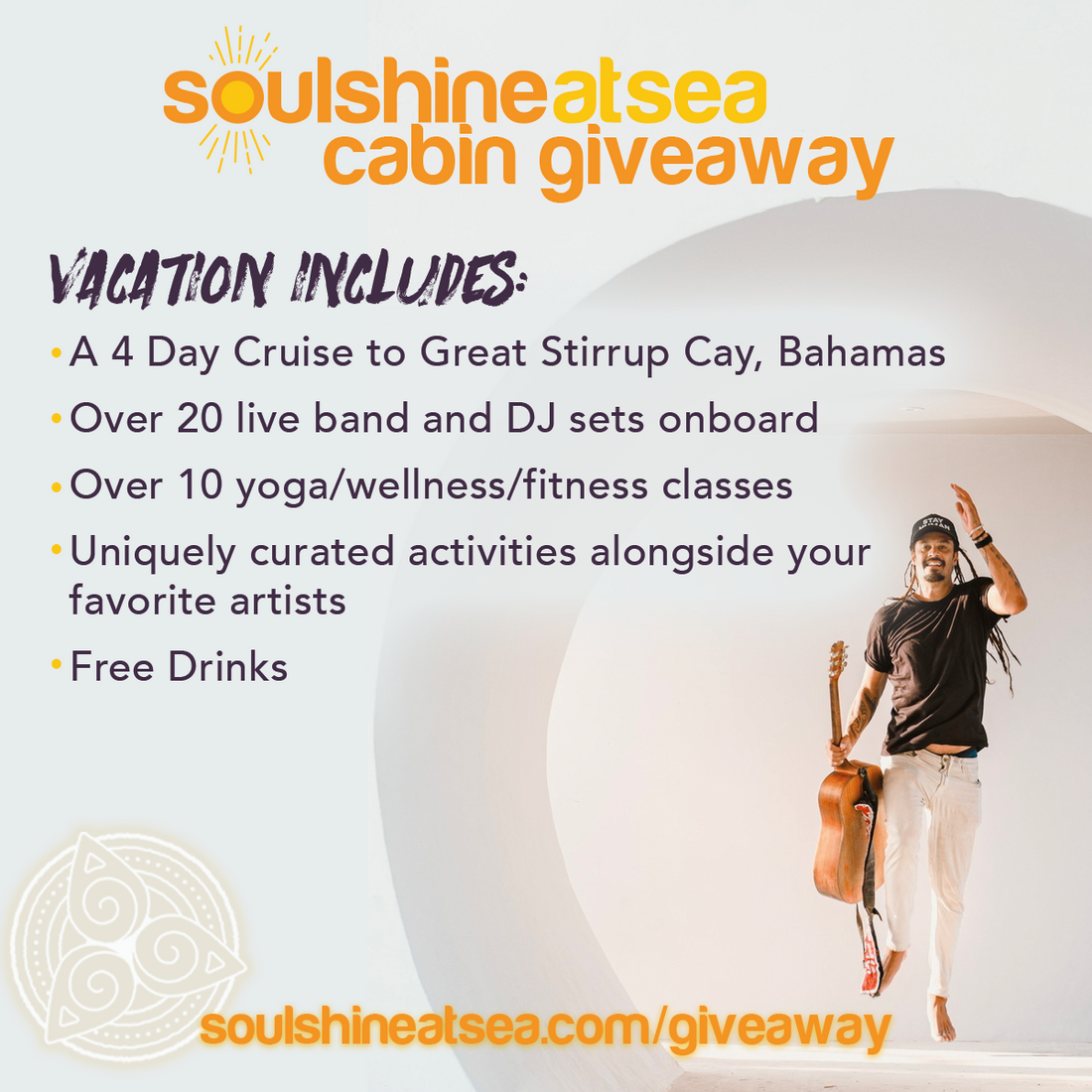Enter To Win Soulshine At Sea Cabin + THEME NIGHTS ANNOUNCED!