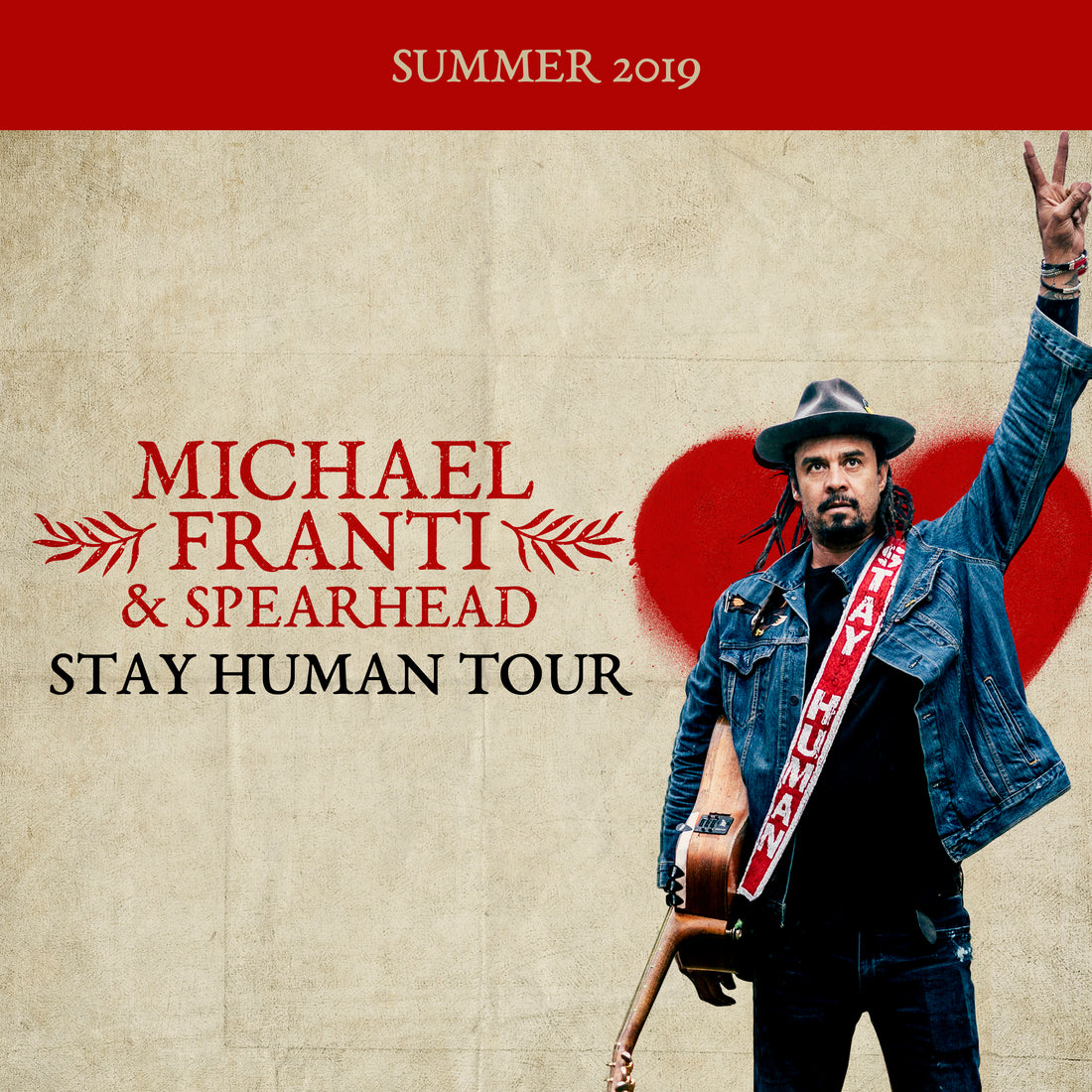 Just Announced! Stay Human Tour