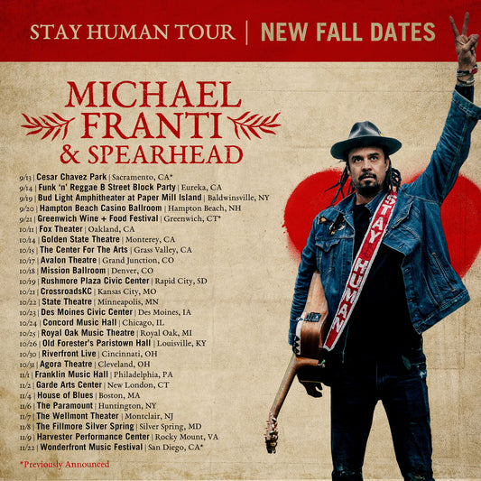 Stay Human Tour Extended