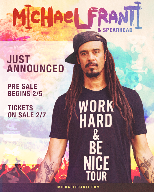 Just Announced! Work Hard & Be Nice Tour - 50 + New Dates