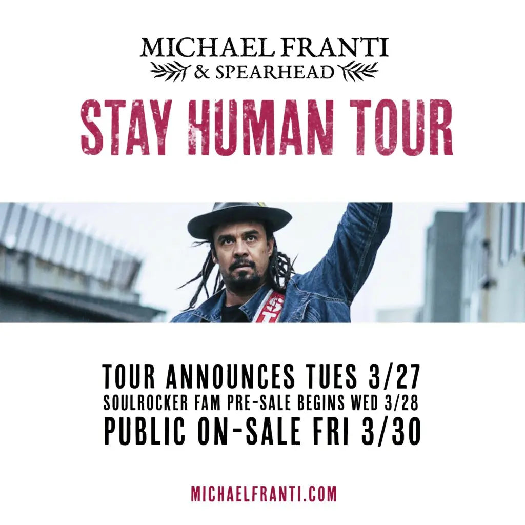 STAY HUMAN TOUR + NEW MUSIC NEWS