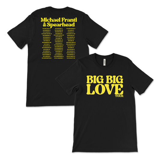 Official Michael Franti Merchandise - Big Love Tour Tee