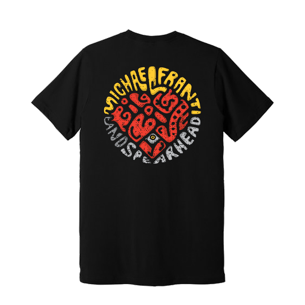 Official Michael Franti Merchandise - Black Heart Tee