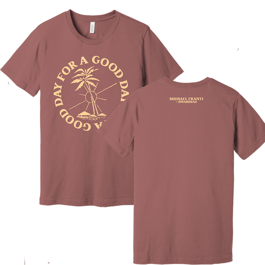 Good Day Mauve Tee